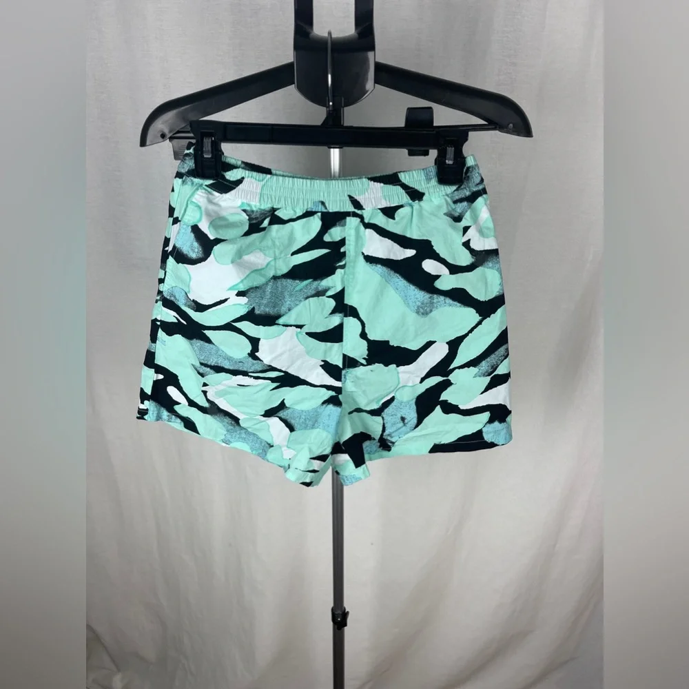 BP ATHLETIC SHORTS IN BLACK- GREEN PAINTED CAMO Size XS NWT - Picture 3 of 9
